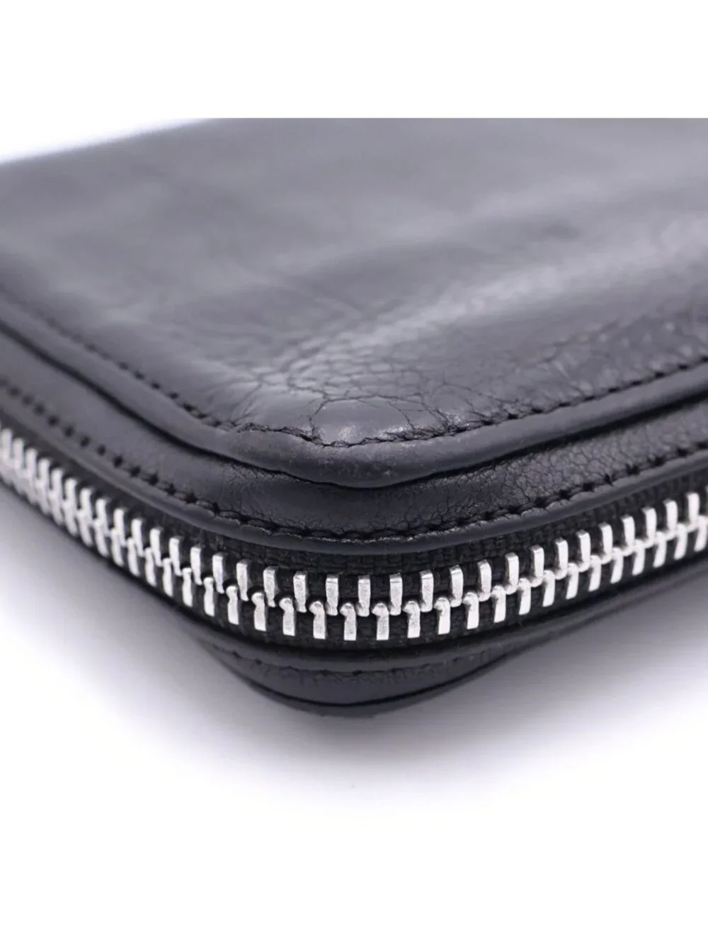 Chrome Hearts Rec Zip Filigree Plus Round Zip Wallet